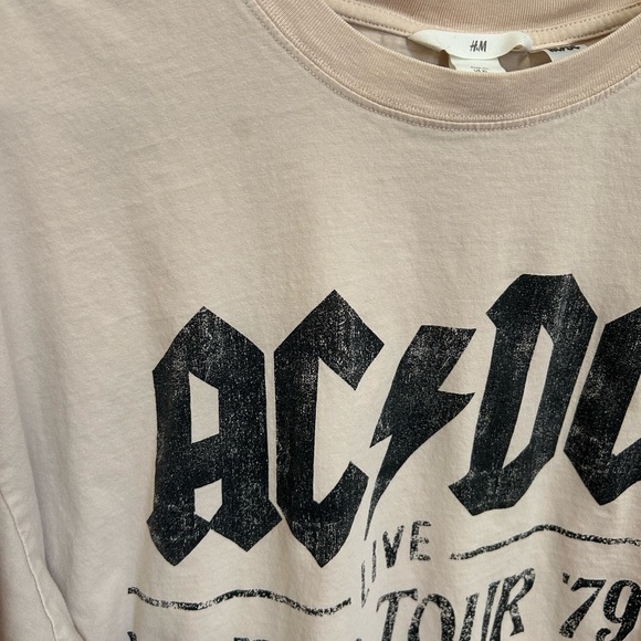 AC/DC H&M Graphic T-Shirt Size XL - Picture 4 of 4